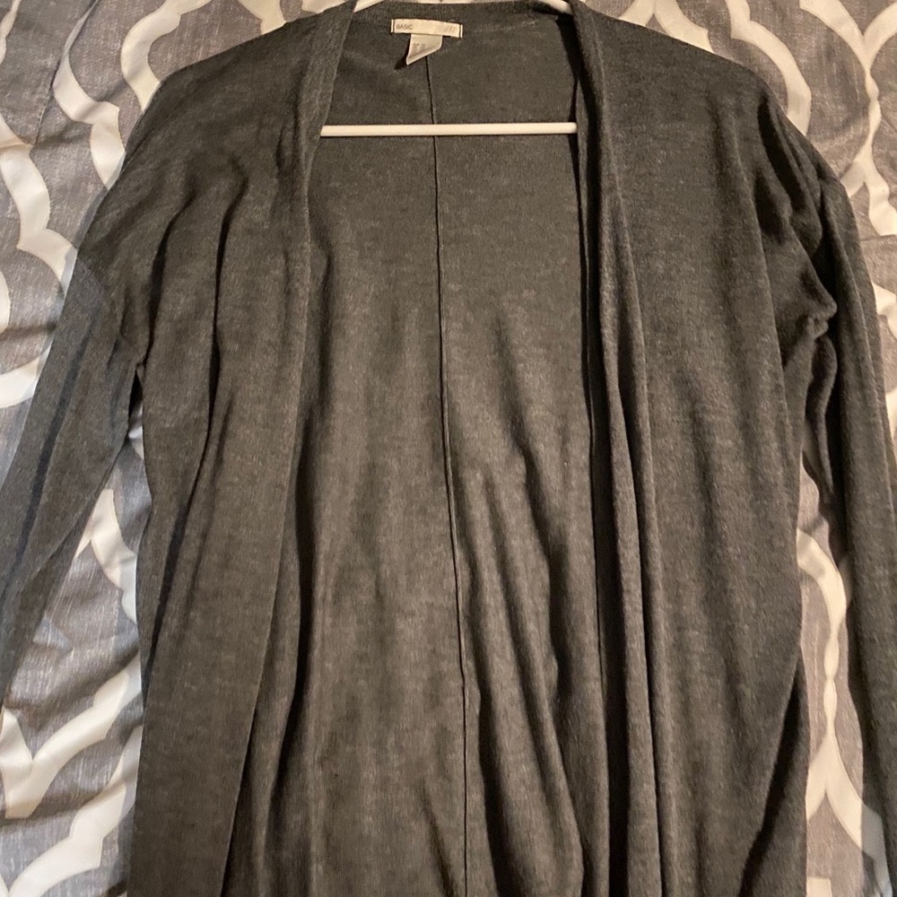 H&M grey cardigan size xs